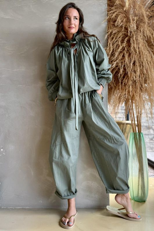 Paloma Classic Barrel Pant Soft Khaki